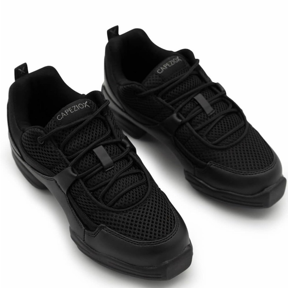 Capezio Black Kids Dance Sneakers
